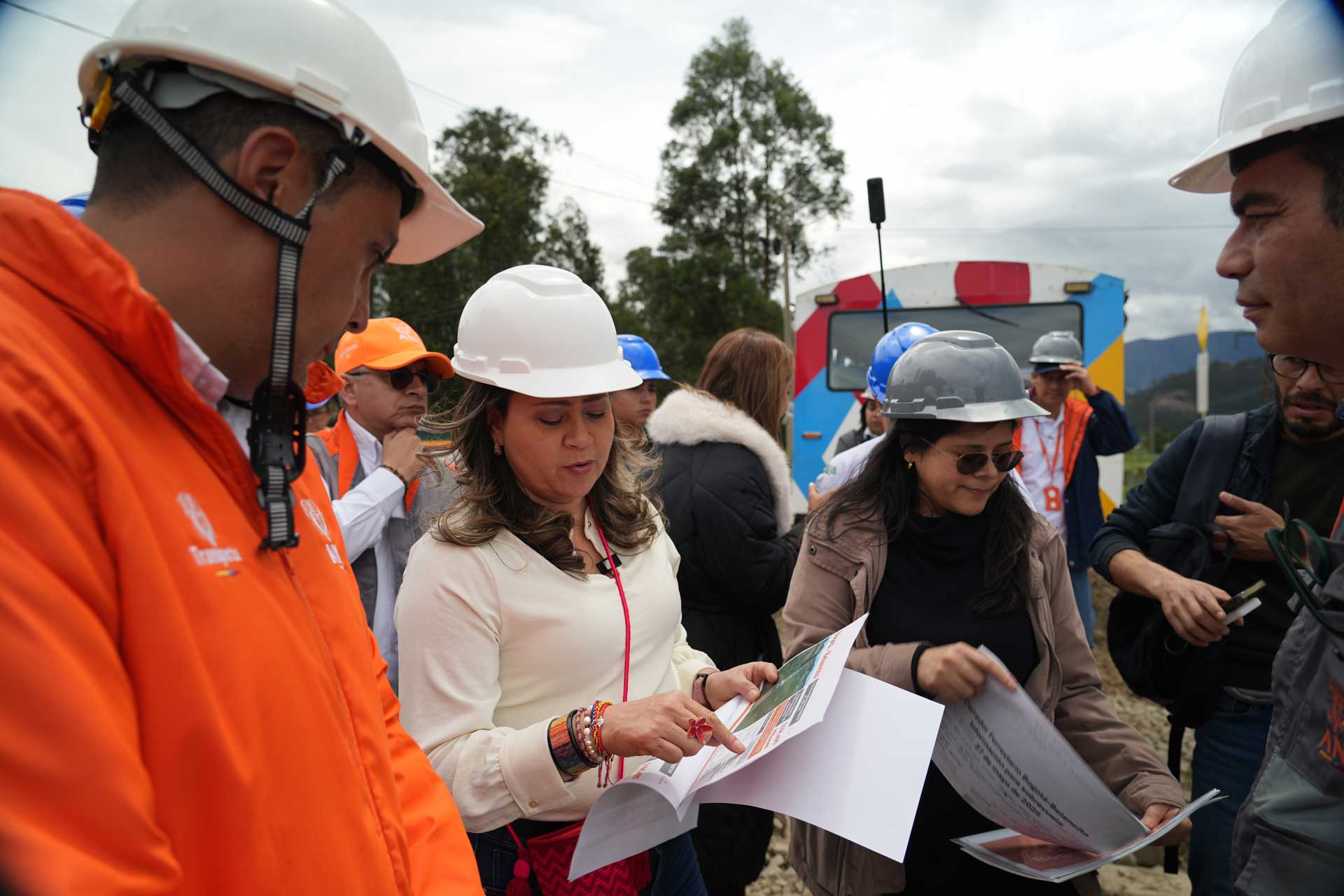 Trabajo ferroviario en Boyac&aacute;