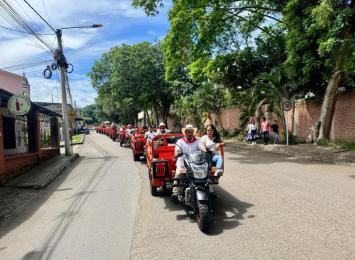 Findeter finalizó programa de sustitución de vehículos de tracción animal por motocarros en Garzón Huila