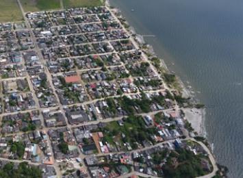 Panorámica del municipió de de Necoclí, Antioquia.