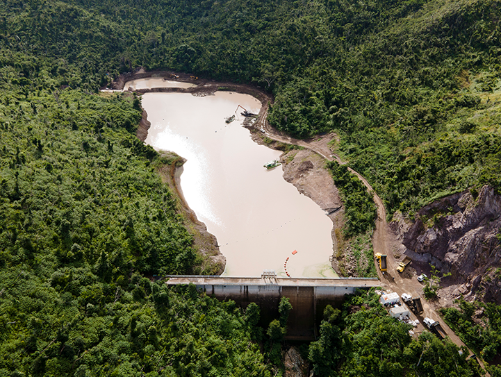 El embalse de Agua Dulce fue dragado por Findeter