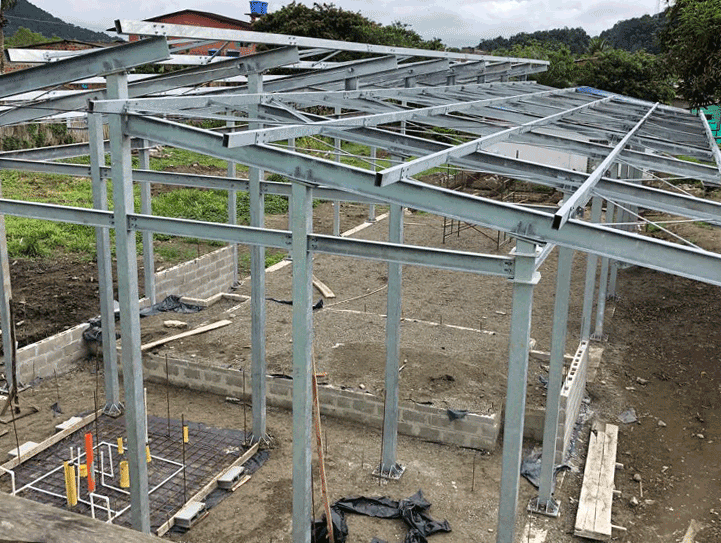 Obras de mejoramiento colegio Nuquí Findeter