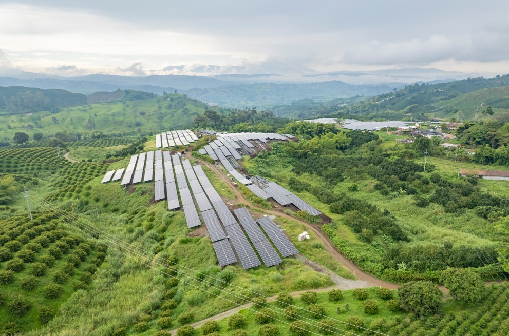 Proyecto planta solar San Francisco de la CHEC