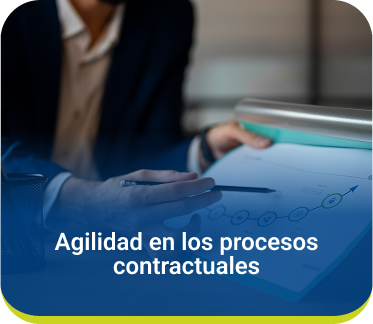 Agilidad en los procesos contractuales