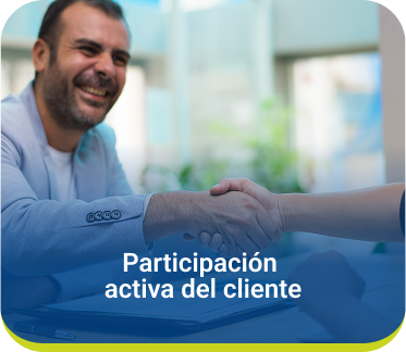 Participación activa del cliente