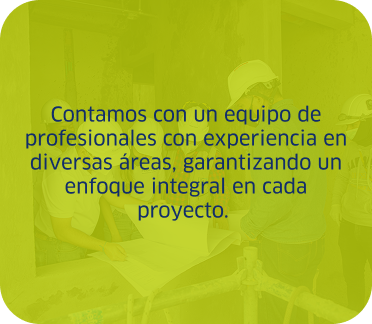 Contamos con un equipo de profesionales con experiencia