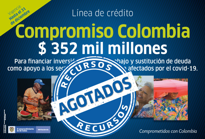 mujer indigena, hombre campesino, hombre y niños afrocolombianos. Compromiso Colombia